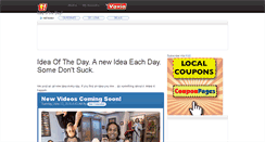 Desktop Screenshot of ideaoftheday.com